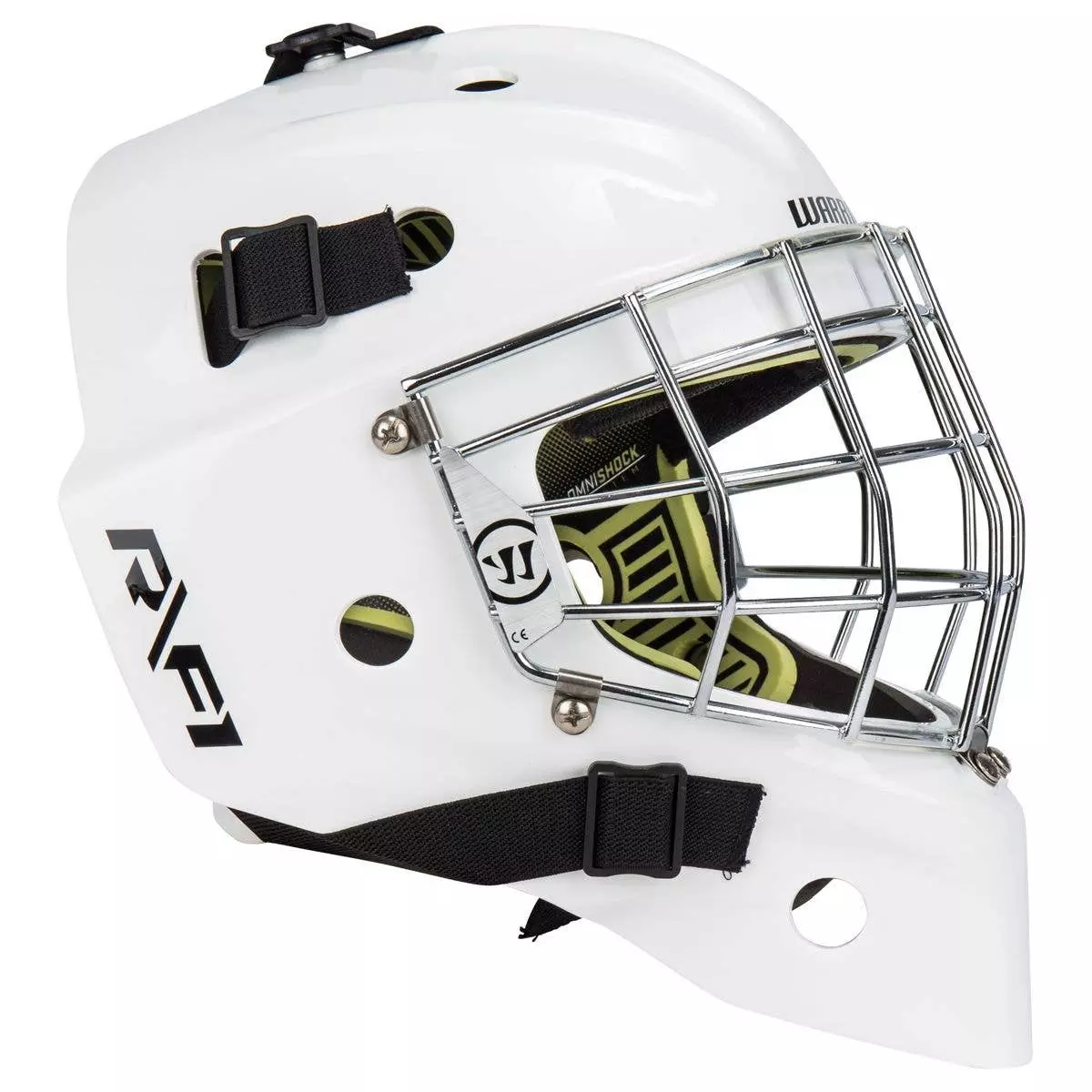 Warrior Ritual R/F1 Junior Certified Straight Bar Goalie Mask - Image 2