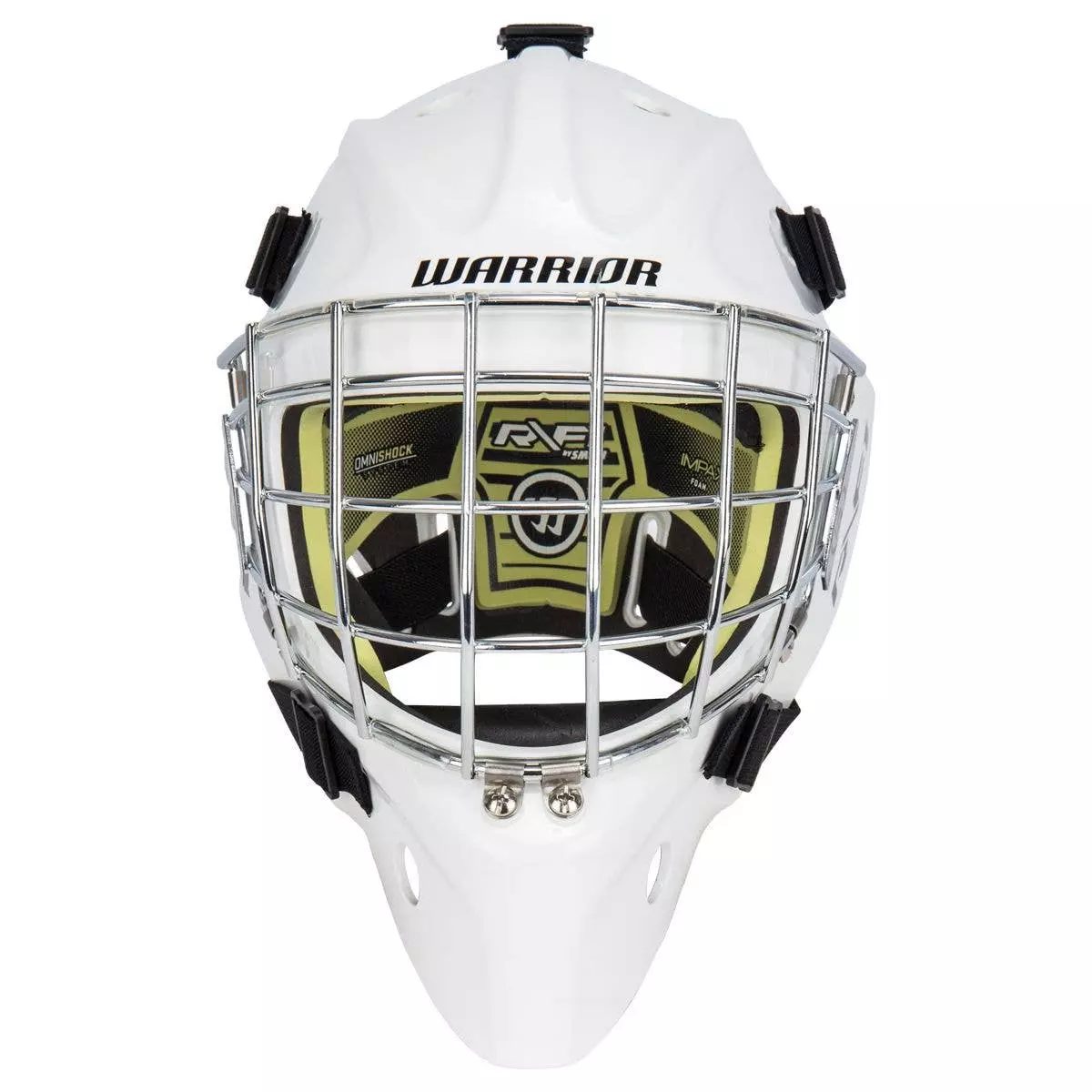 Warrior Ritual R/F1 Junior Certified Straight Bar Goalie Mask - Image 3