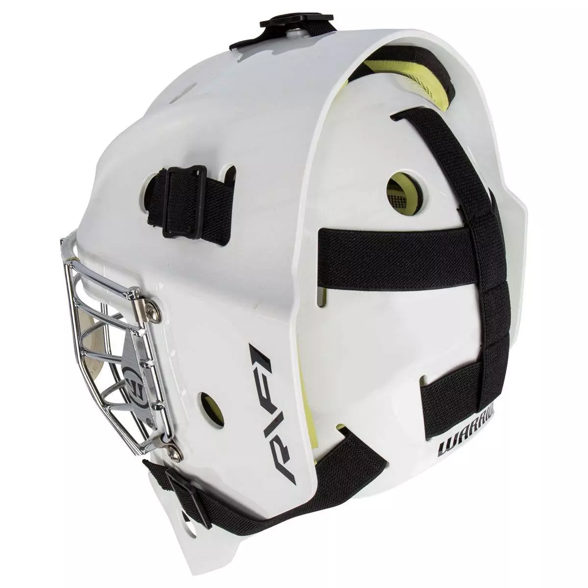 Warrior Ritual R/F1 Junior Certified Straight Bar Goalie Mask - Image 4