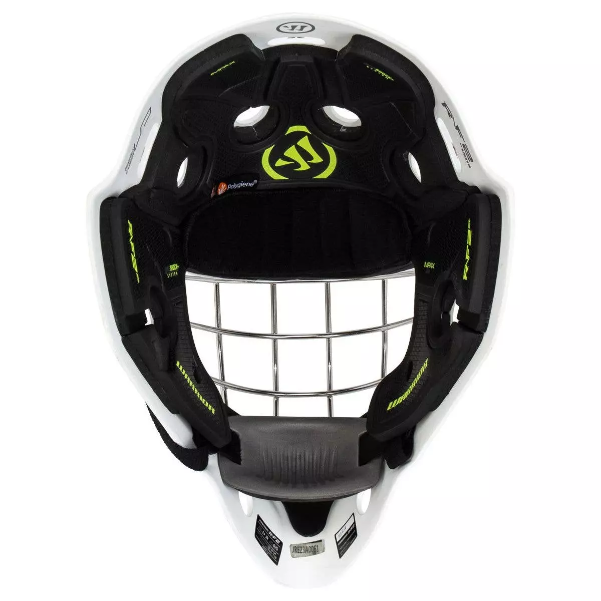 Warrior Ritual R/F2 E+ Junior Certified Straight Bar Goalie Mask - Image 6