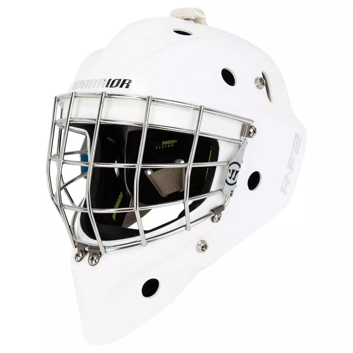 Warrior Ritual R/F2 E+ Junior Certified Straight Bar Goalie Mask